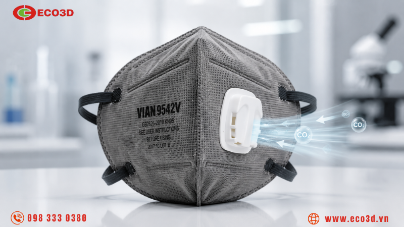 Van thở một chiều &ndash; Thiết kế điều h&ograve;a luồng kh&iacute; chống ngộp